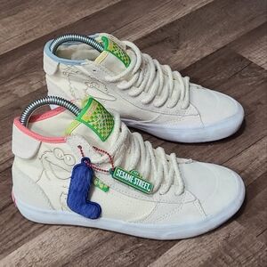 Vans x Sesame Street x Lizzie Armanto High Top Skate Men Shoes